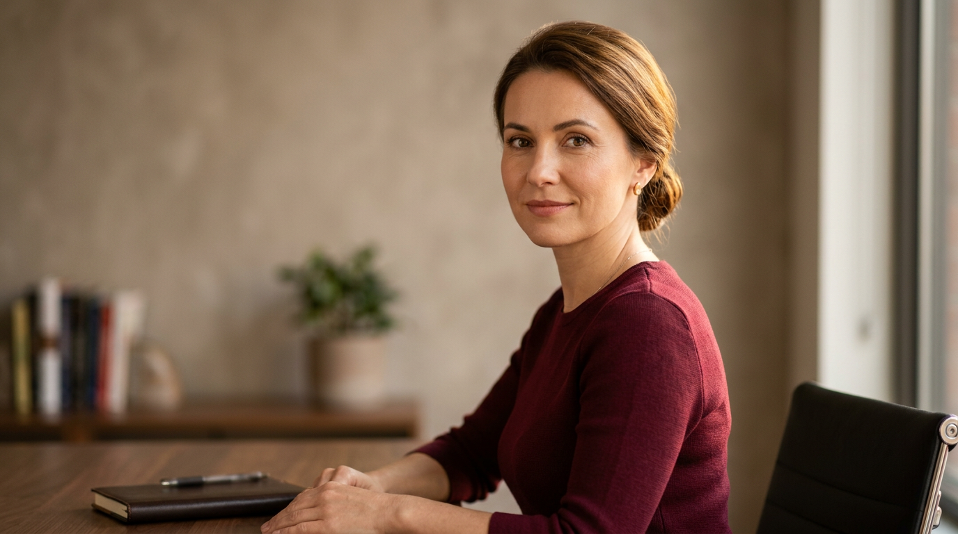 Portrait photograph of Elena Varga